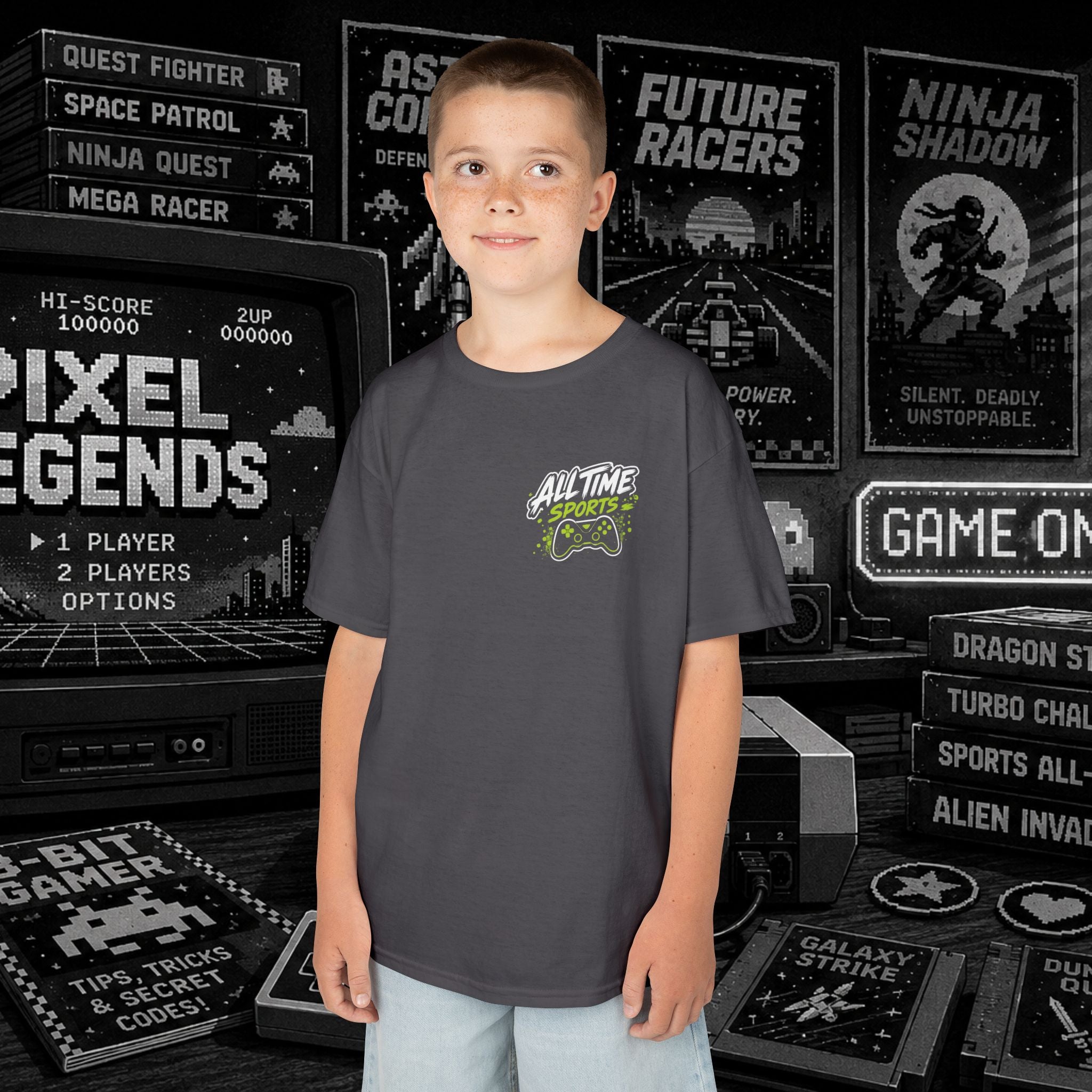 "Level Up" Gamer Shirt - Kids Tee