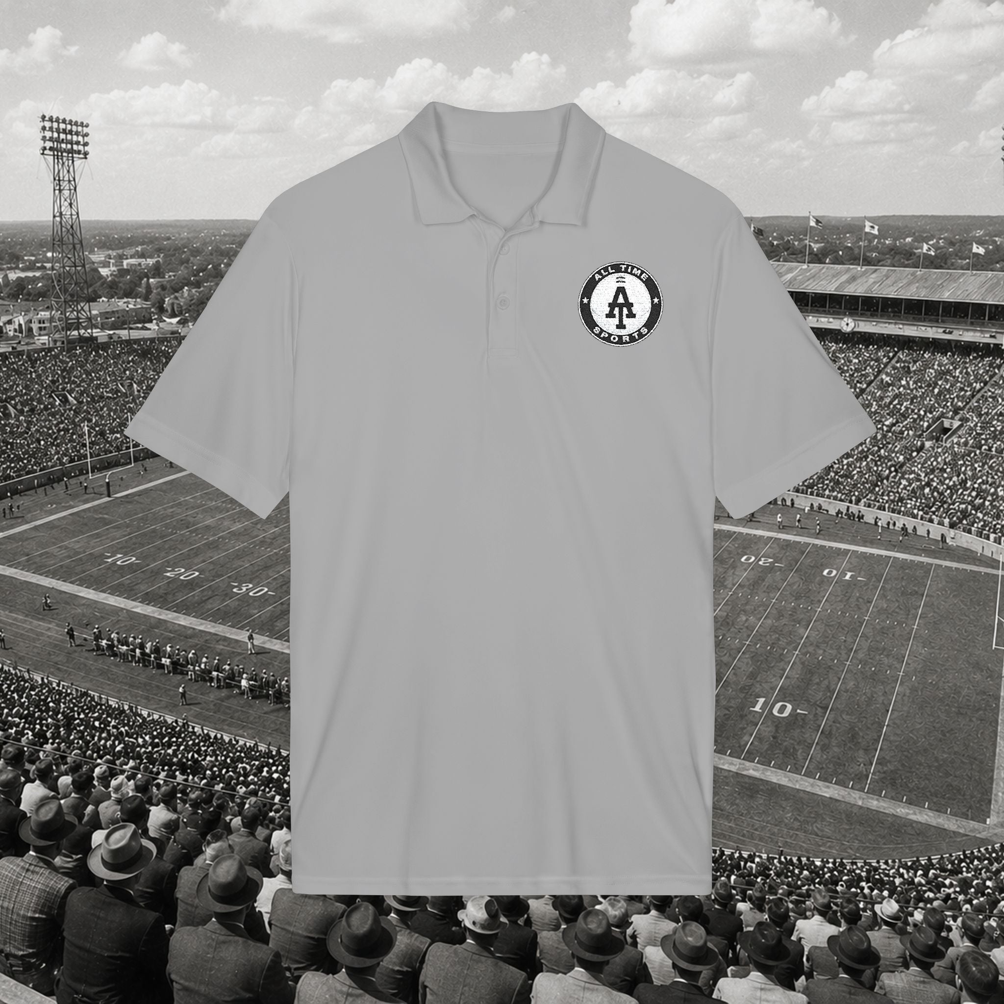 All Time Sports Football Polo - Adult