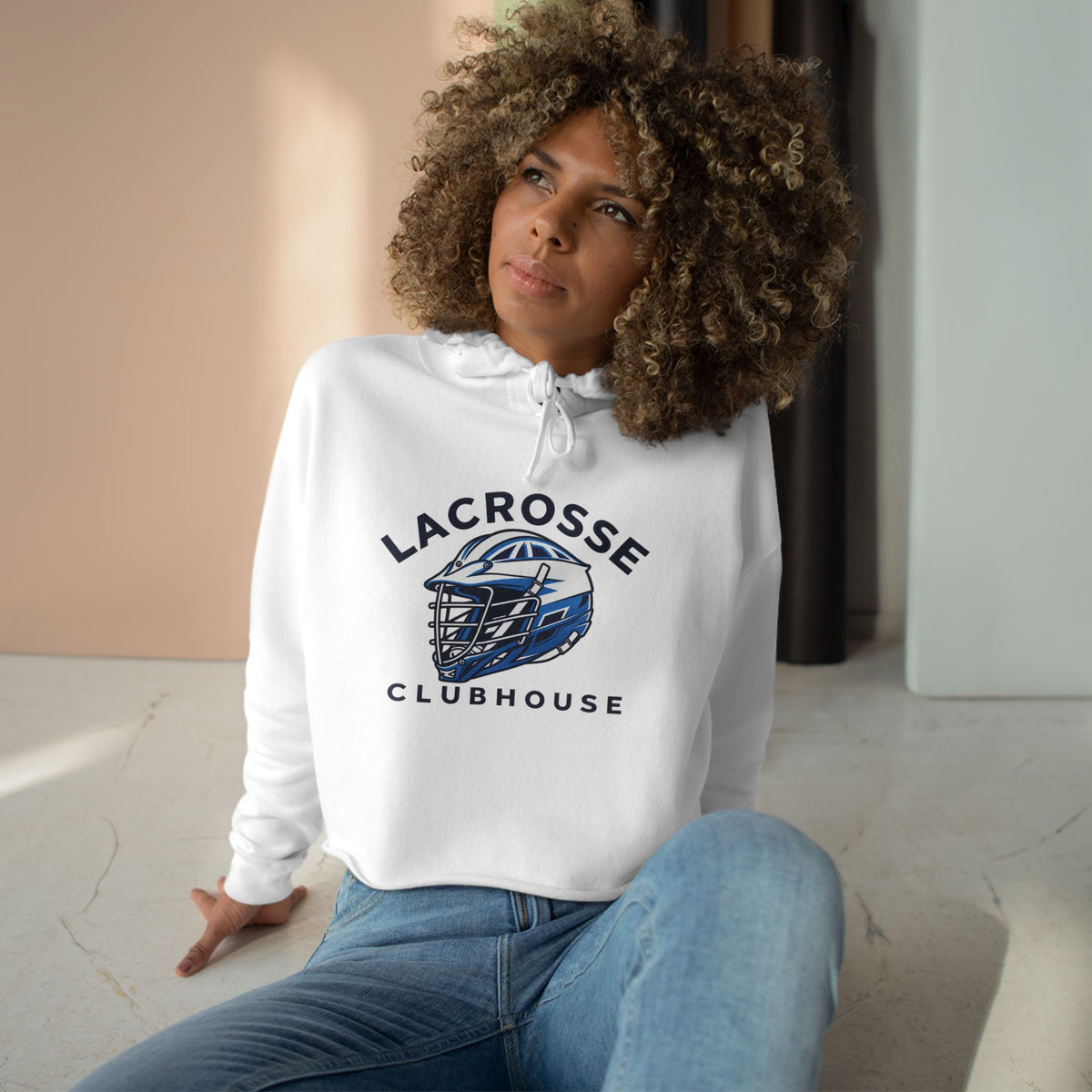 Lacrosse Clubhouse Crop Hoodie