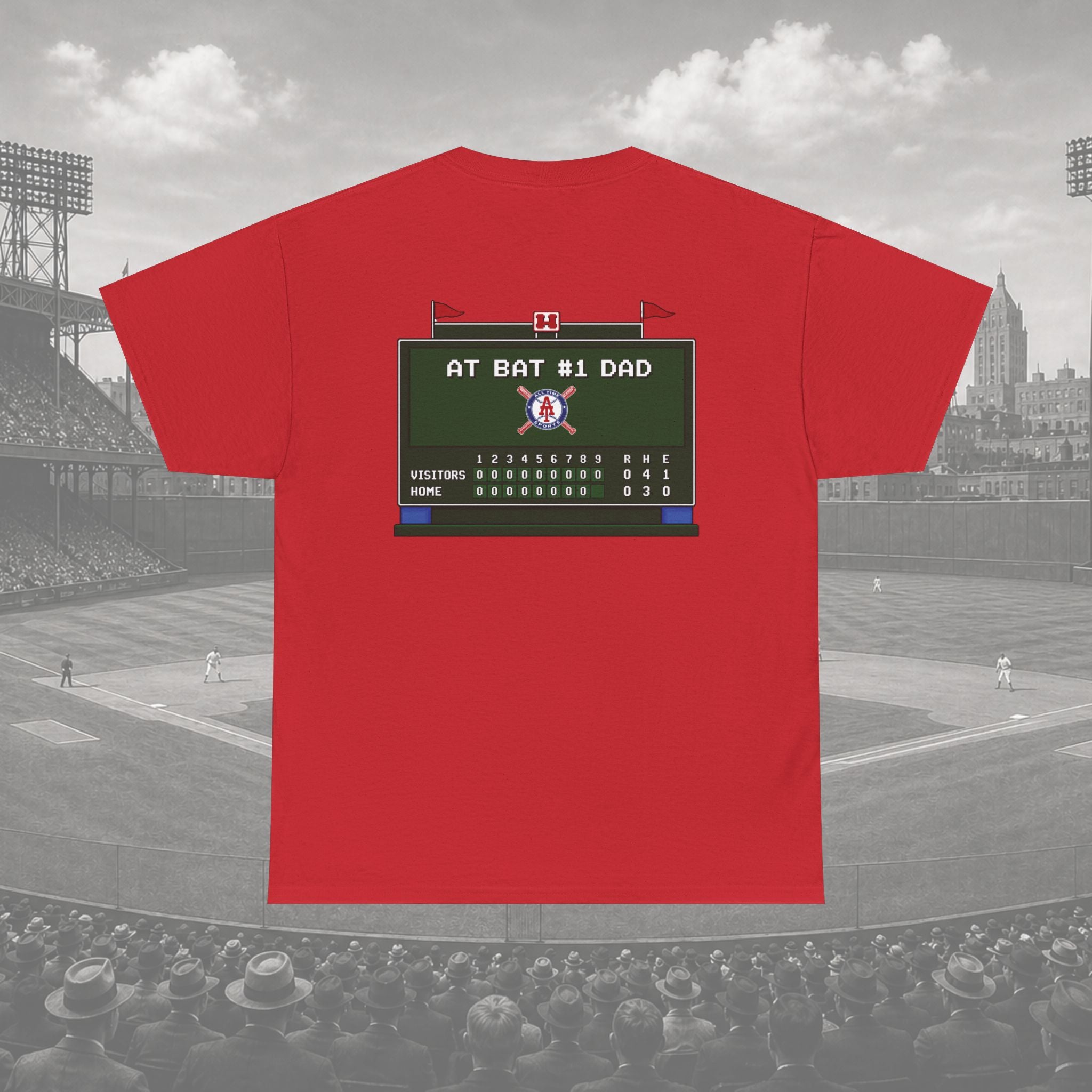 #1 Dad Scoreboard Tee - Adult