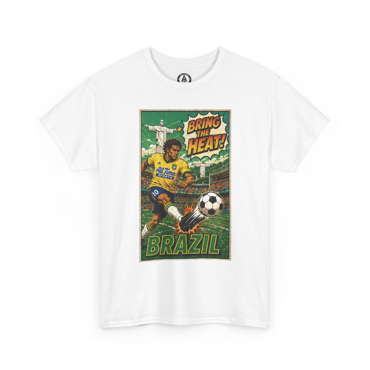 Brazil Soccer Vintage Tee