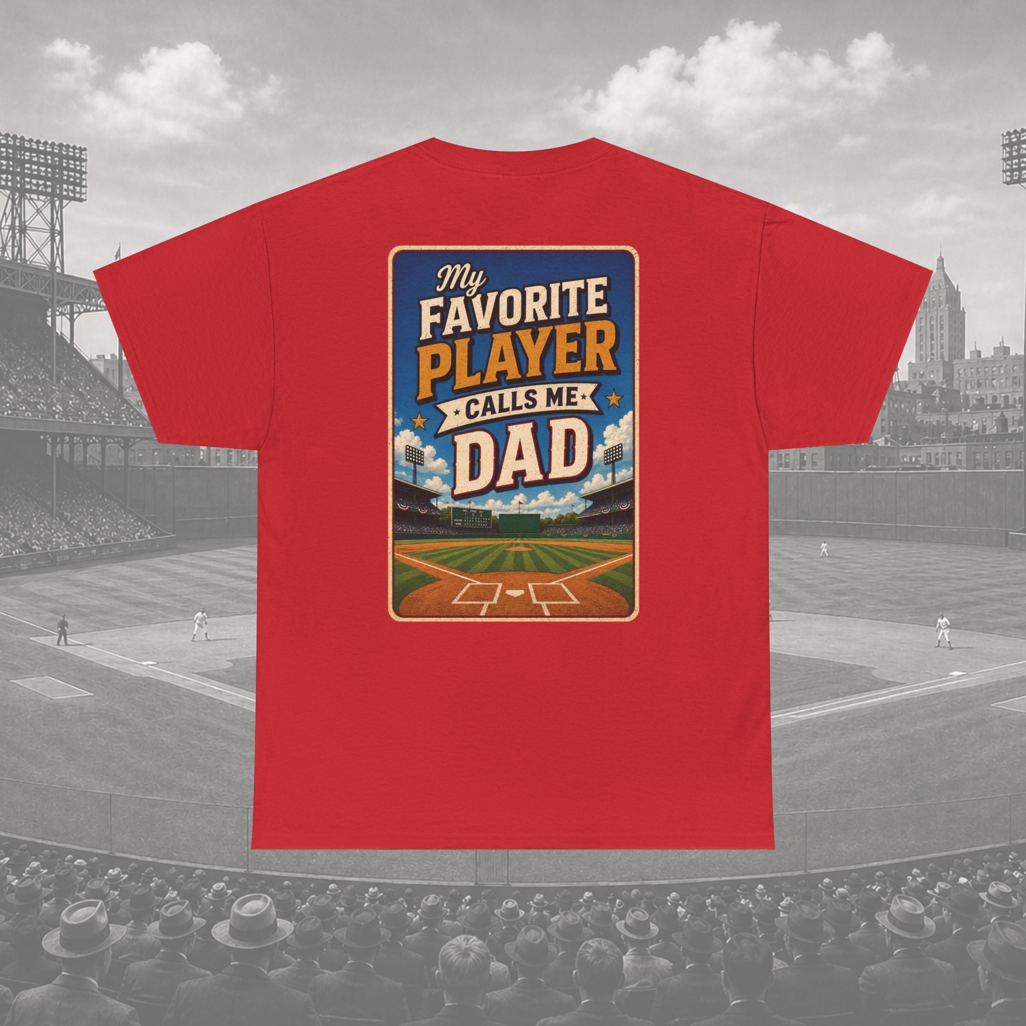 My Favorite Player Calls Me Dad Tee - Adult
