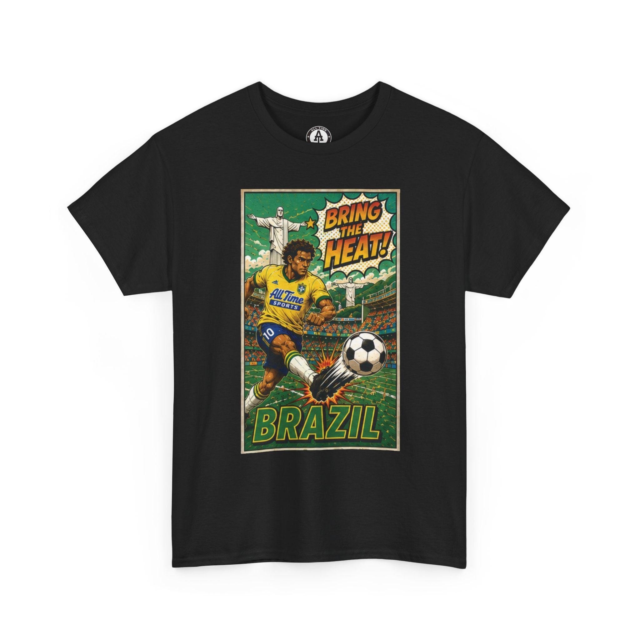 Brazil Soccer Vintage Tee
