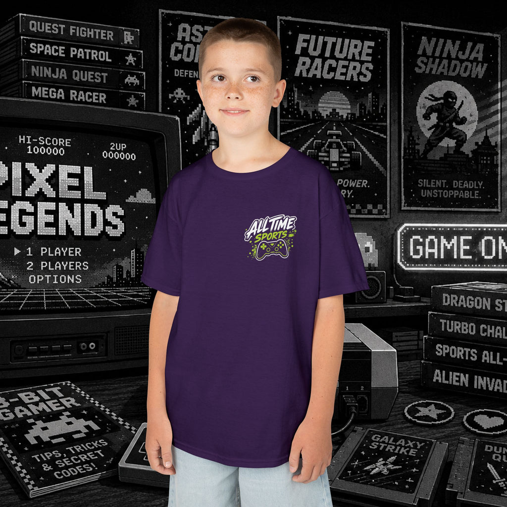 "Level Up" Gamer Shirt - Kids Tee