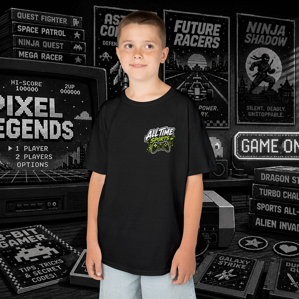 Eat Sleep Game Repeat - Kids Tee