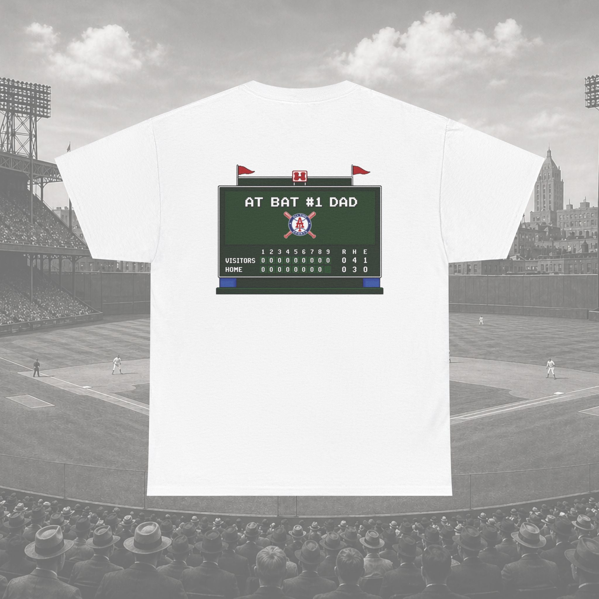 #1 Dad Scoreboard Tee - Adult