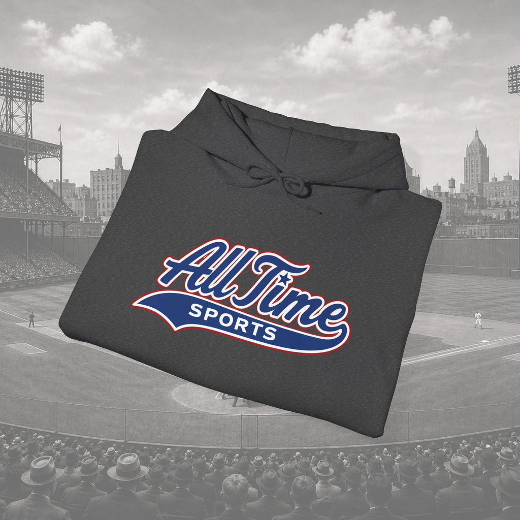 All Time Sports Script Hoodie - Adult