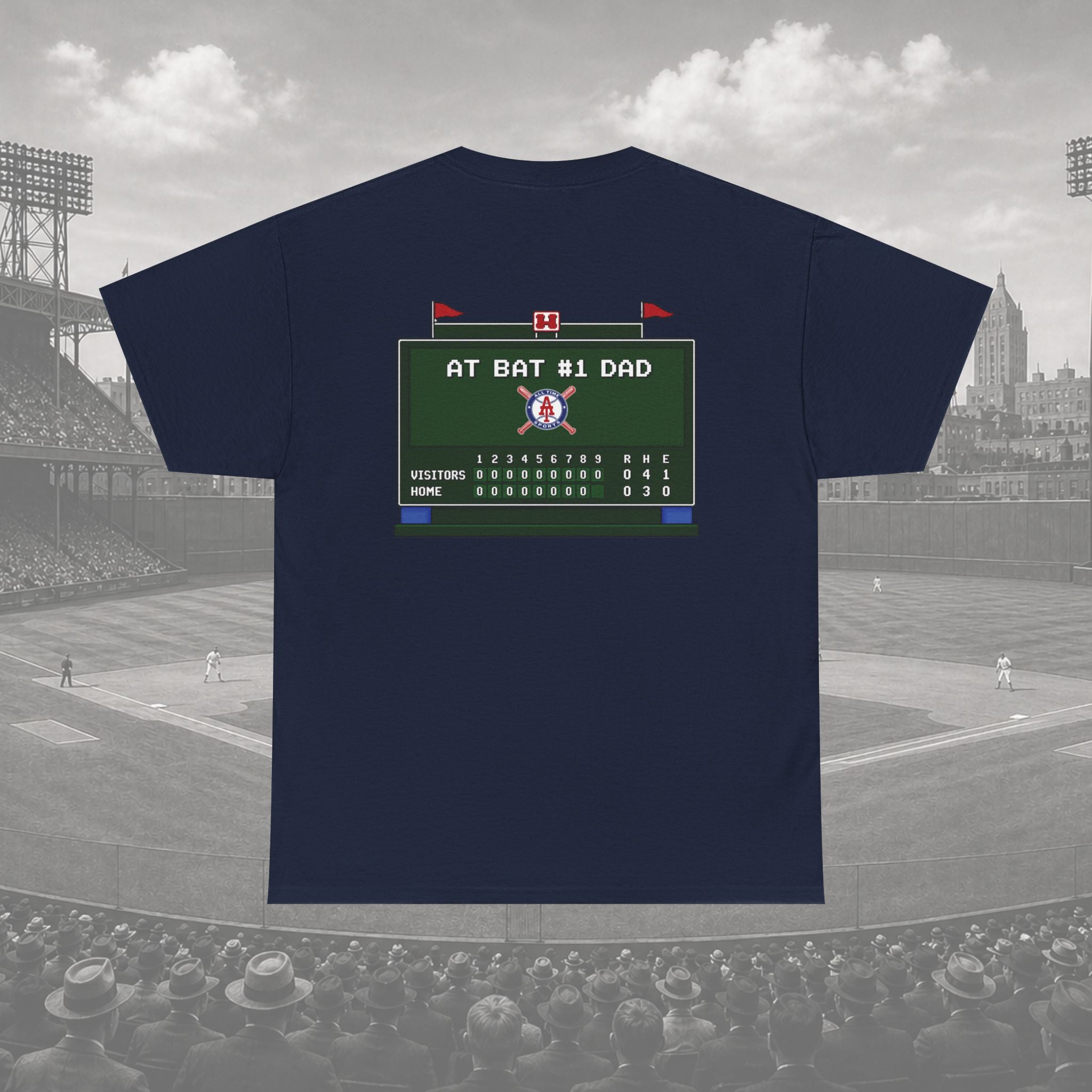 #1 Dad Scoreboard Tee - Adult