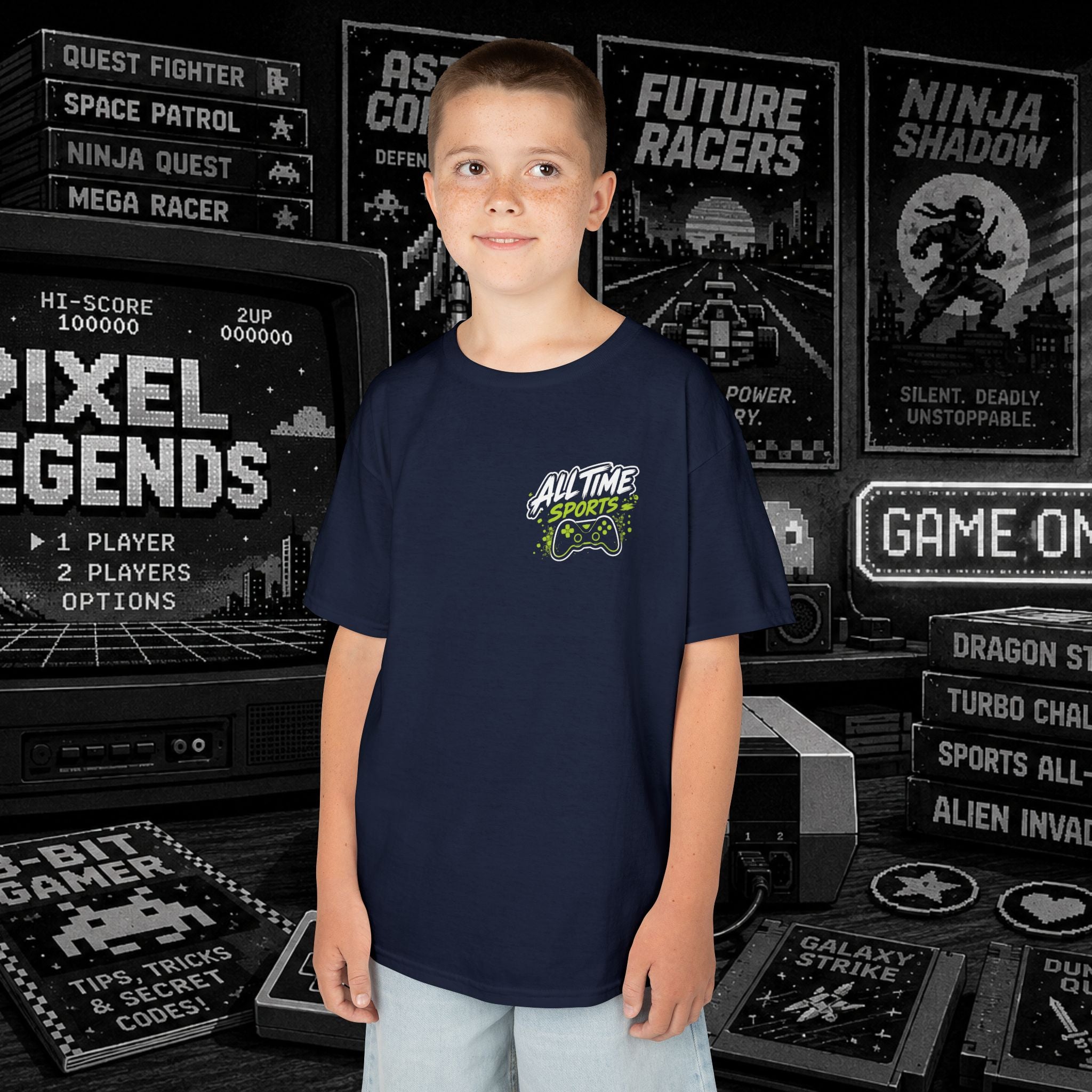 "Level Up" Gamer Shirt - Kids Tee