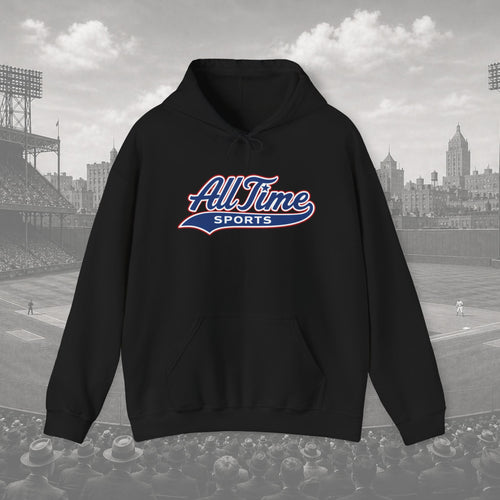 All Time Sports Script Hoodie - Adult