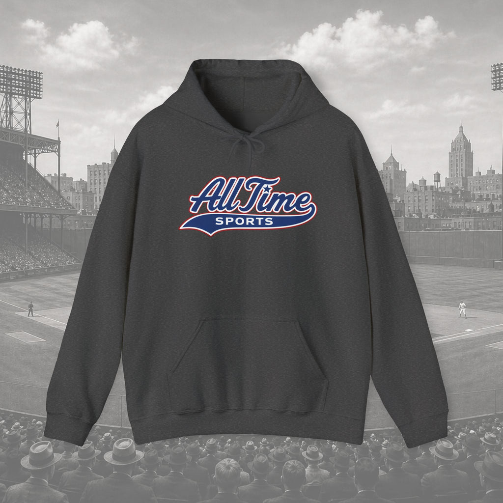 All Time Sports Script Hoodie - Adult