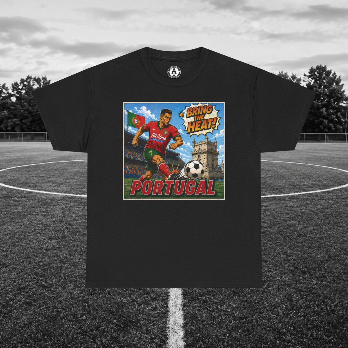 Portugal Soccer Vintage Tee