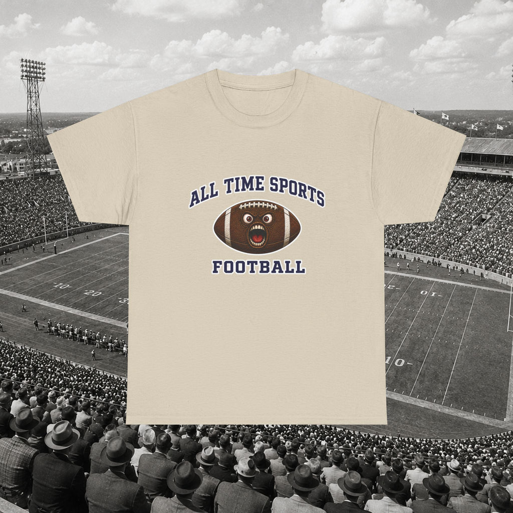 Screaming Football Tee - Adult