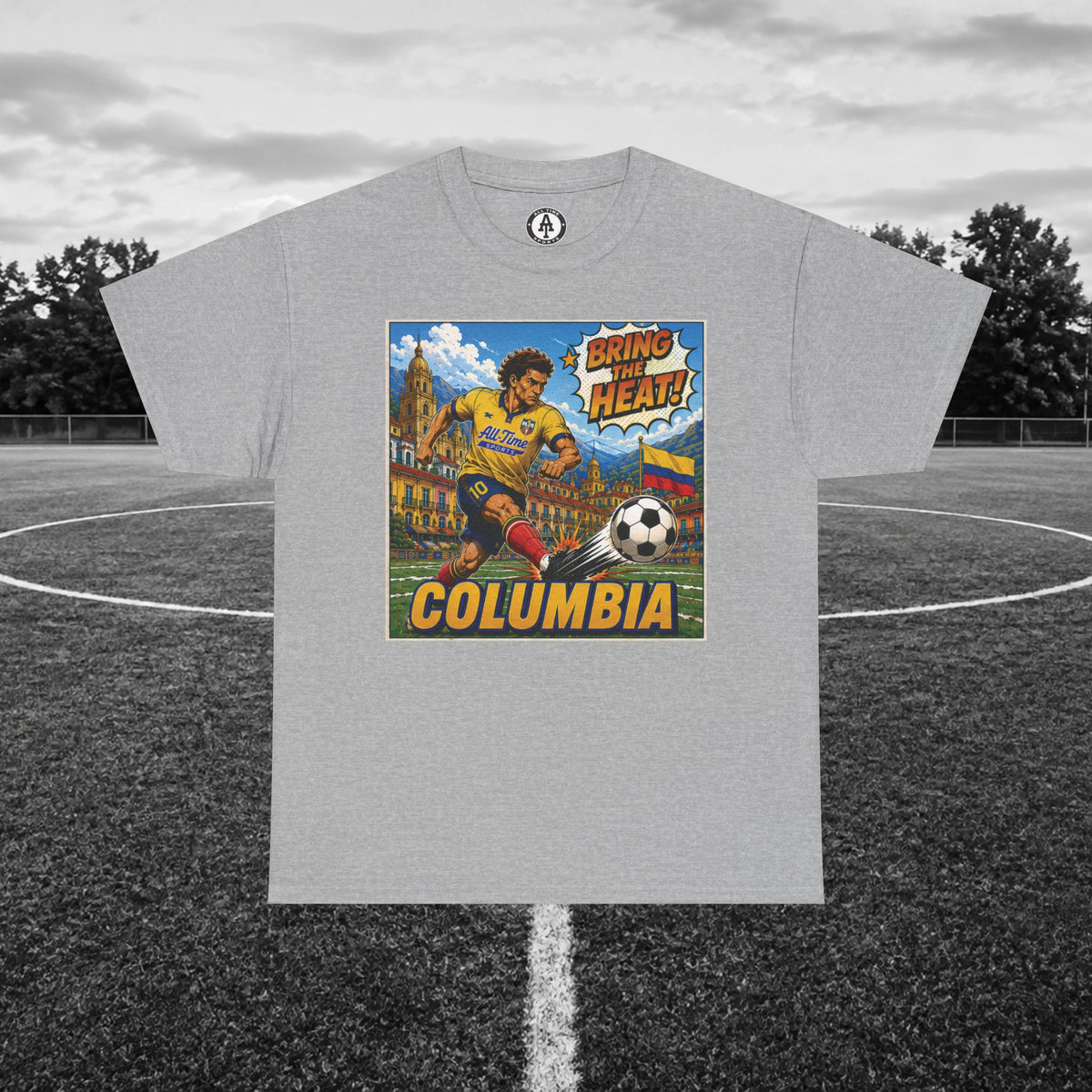 Colombia Vintage Soccer Tee