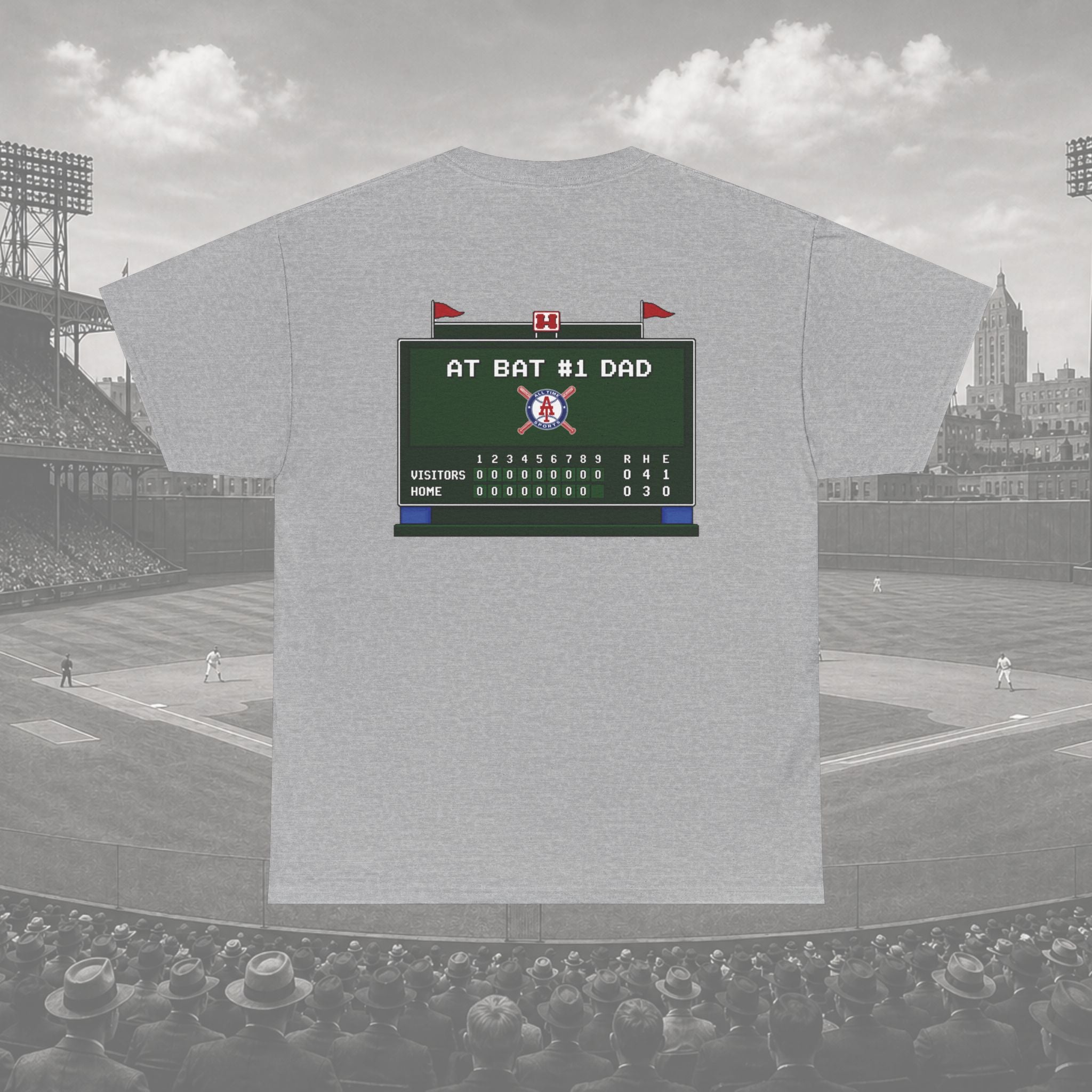#1 Dad Scoreboard Tee - Adult