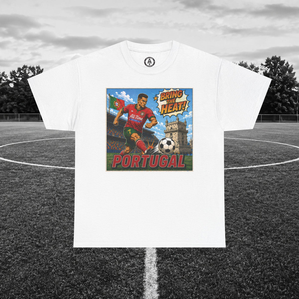 Portugal Soccer Vintage Tee