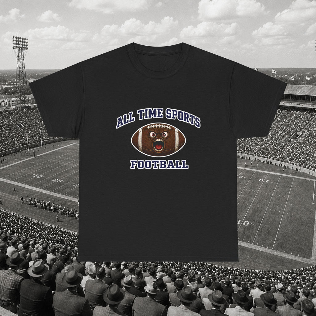 Screaming Football Tee - Adult