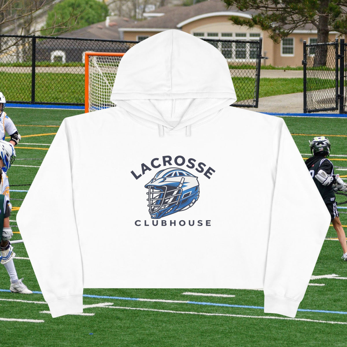 Lacrosse Clubhouse Crop Hoodie