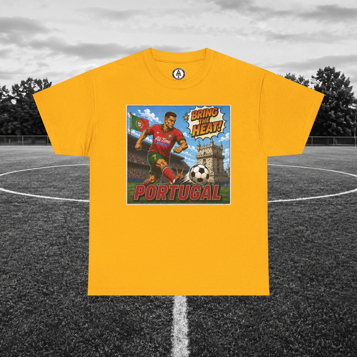 Portugal Soccer Vintage Tee