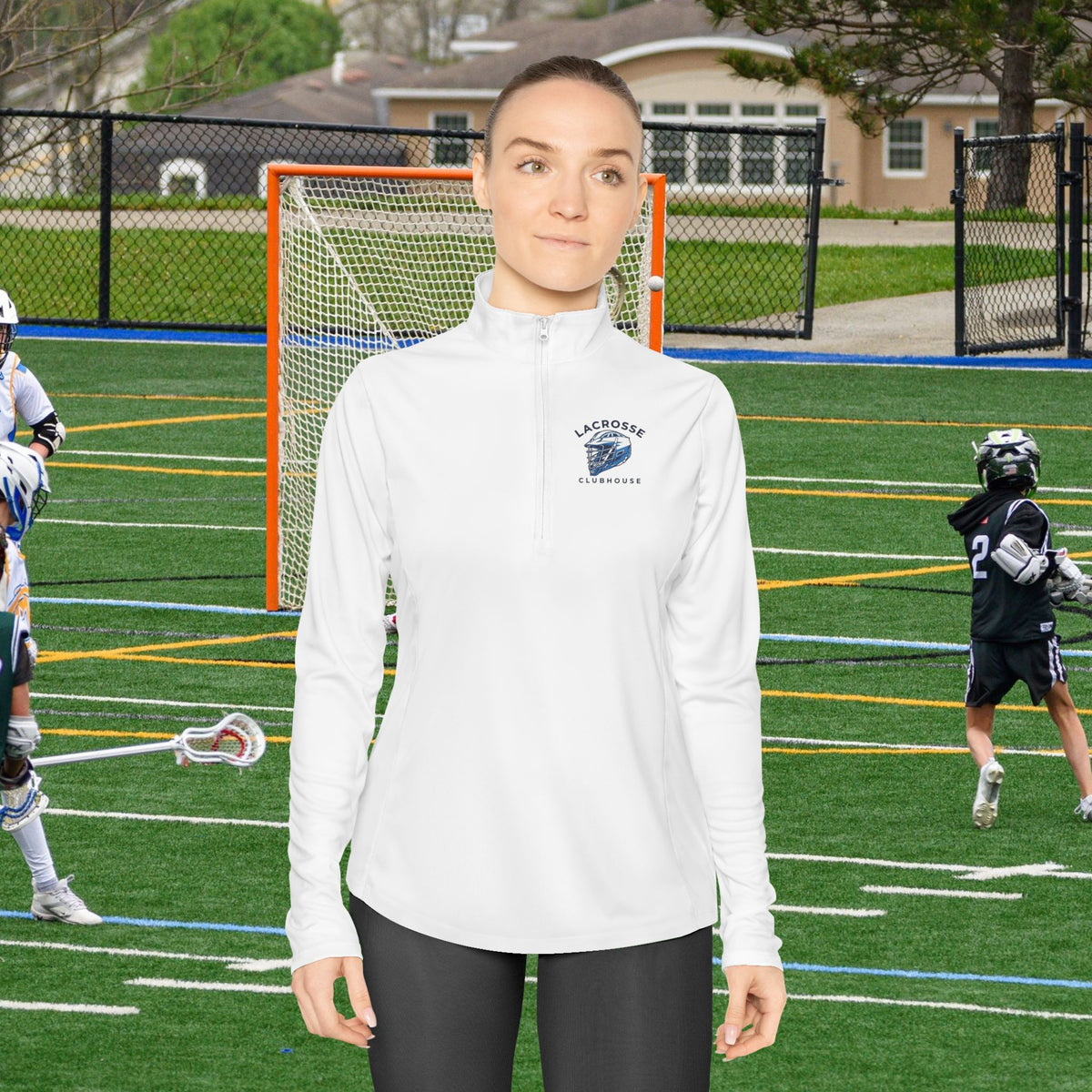 Ladies Quarter-Zip Pullover