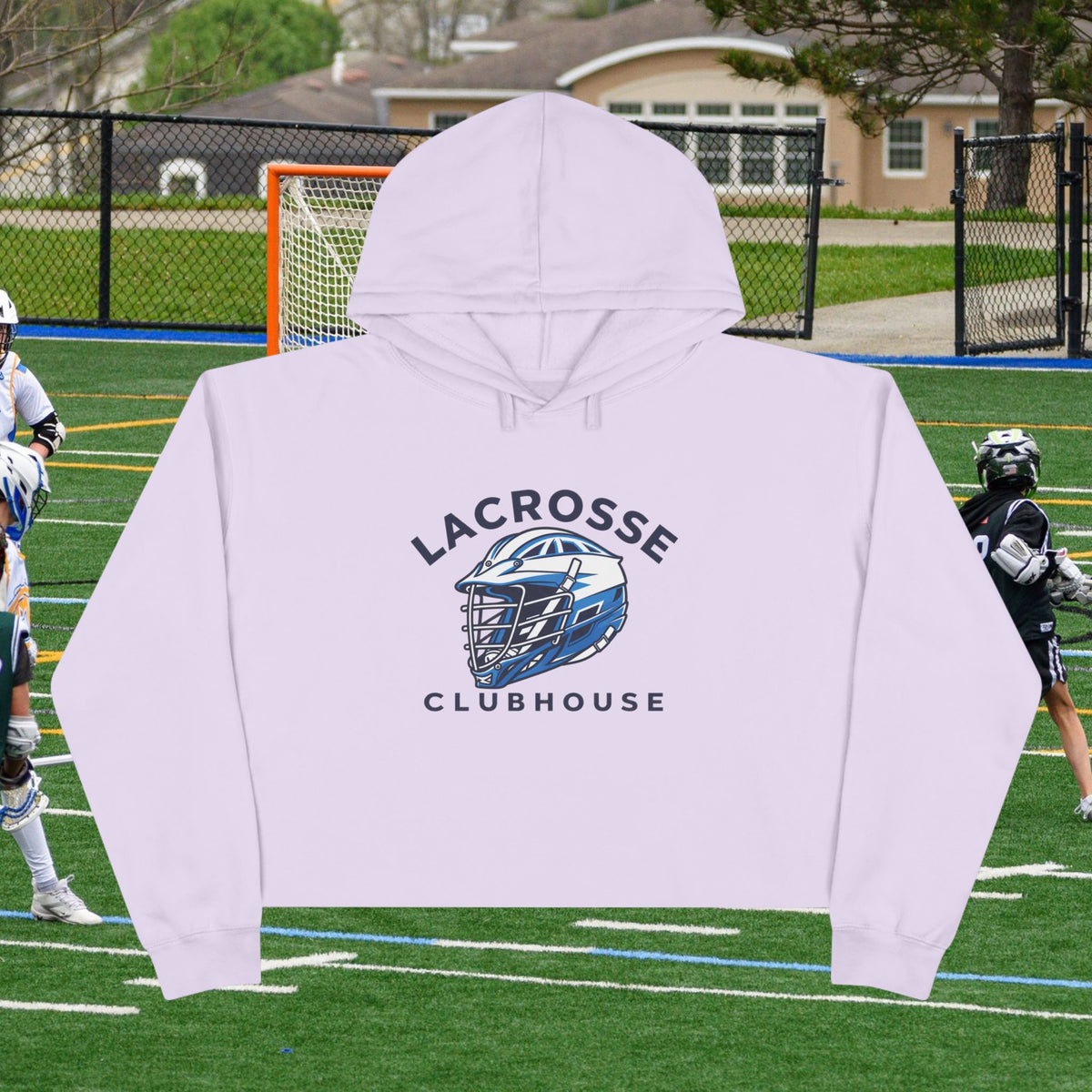 Lacrosse Clubhouse Crop Hoodie