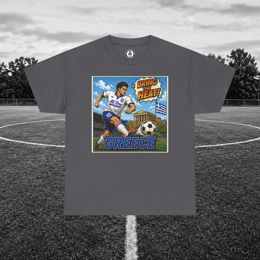 Greece Soccer Vintage Tee