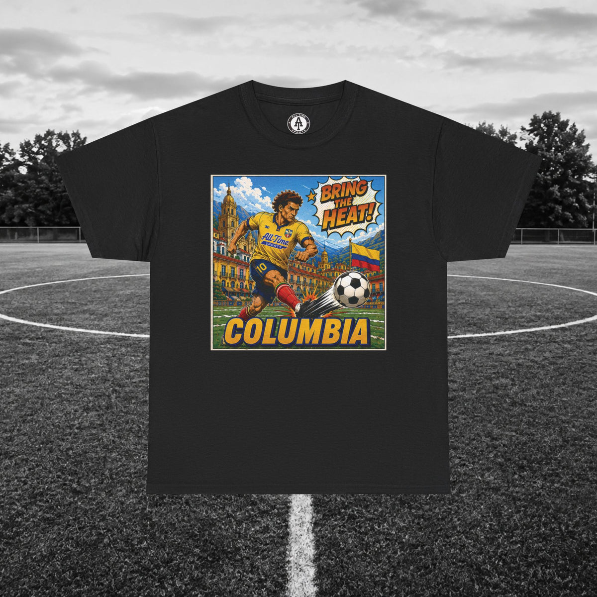 Colombia Vintage Soccer Tee