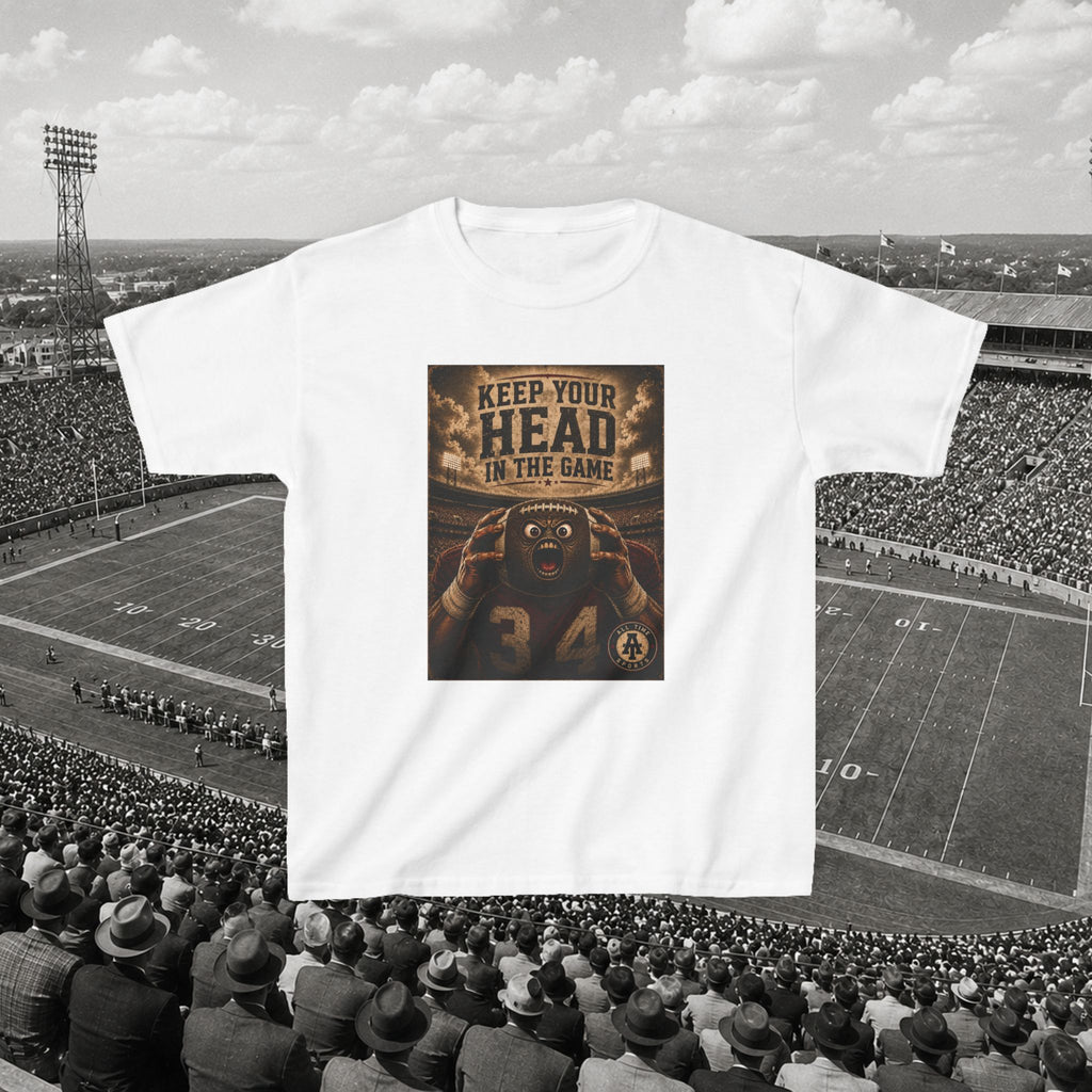 Keep Your Head in the Game Tee - Kids