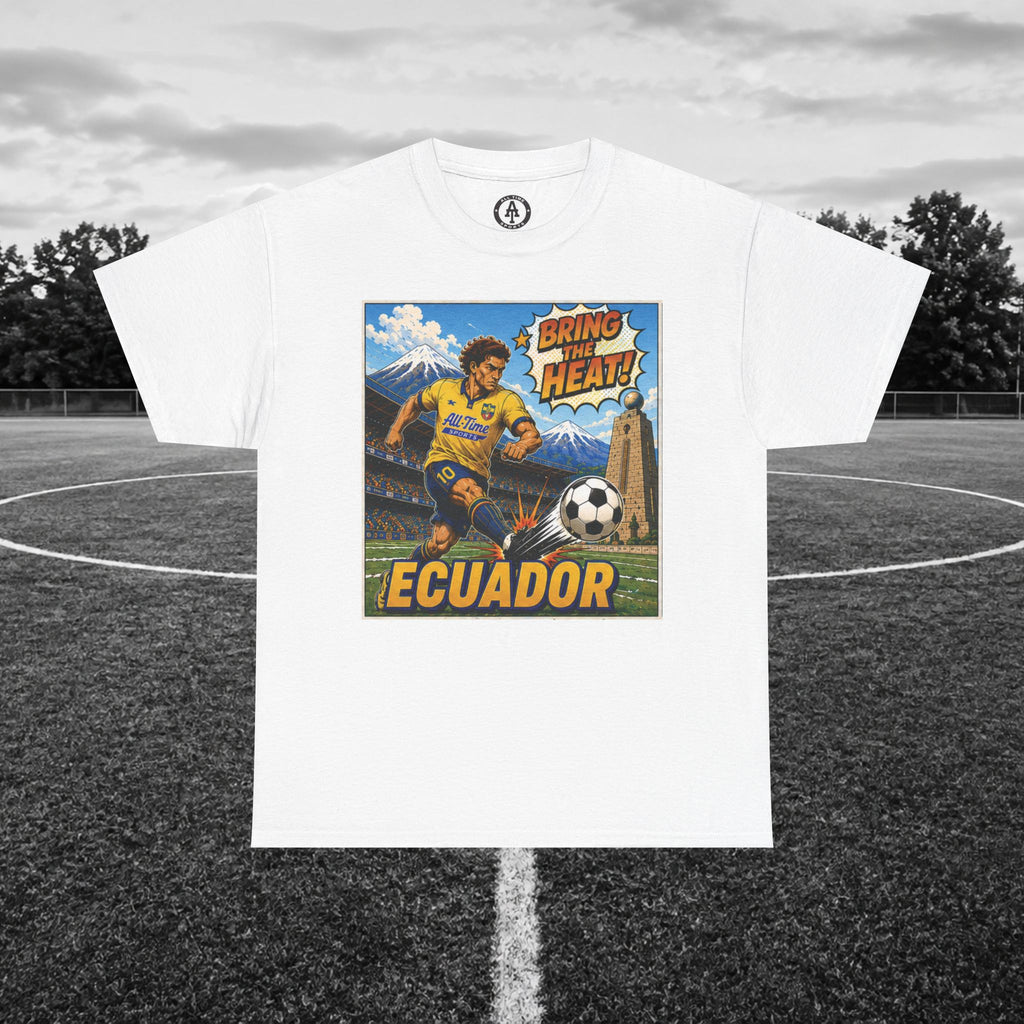 Ecuador Soccer Vintage Tee