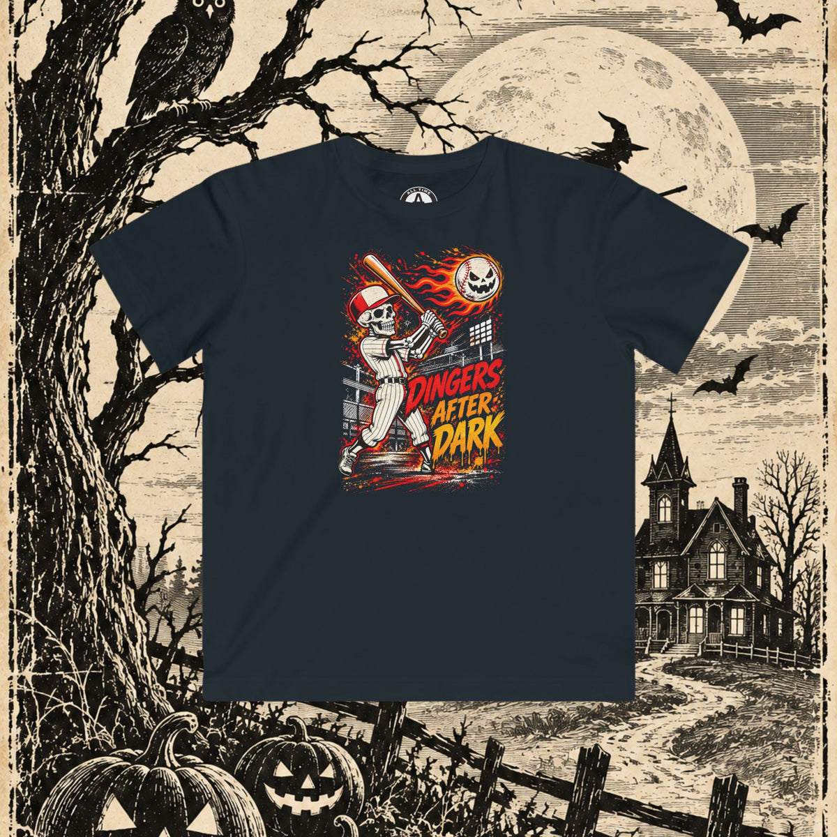 "Dingers After Dark" - Kids Tee