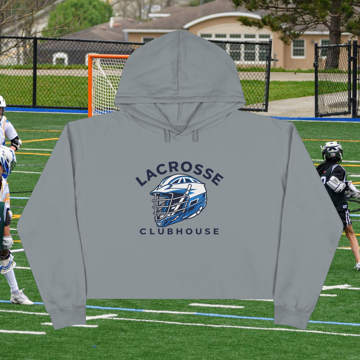 Lacrosse Clubhouse Crop Hoodie