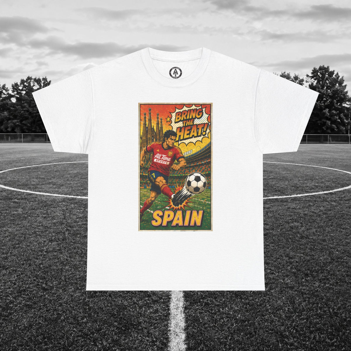 Spain Soccer Vintage Tee