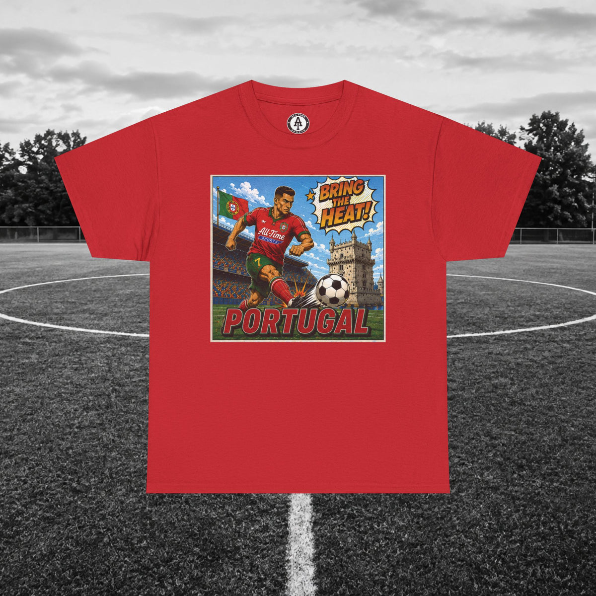 Portugal Soccer Vintage Tee