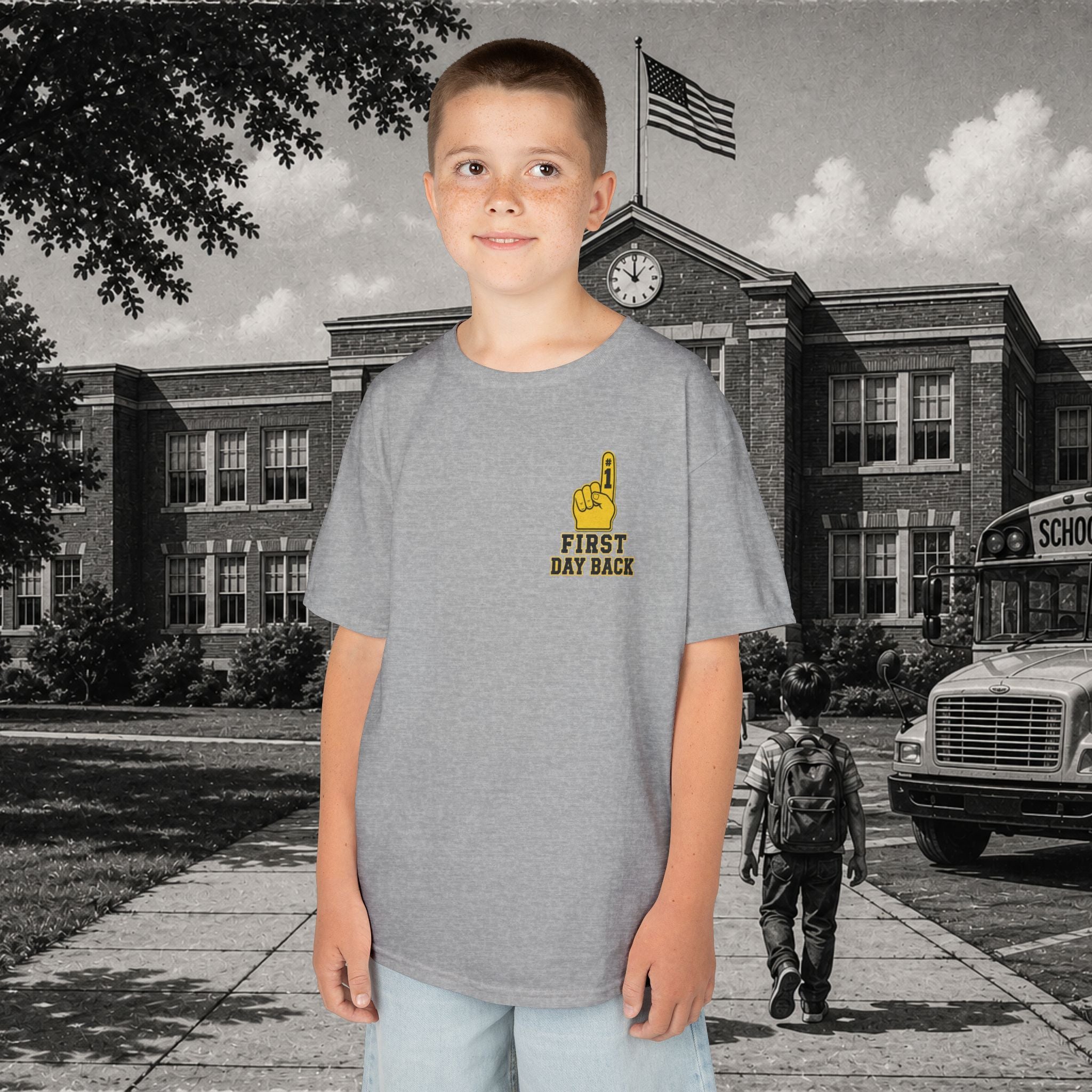 Kids Back 2 School Baseball Tee