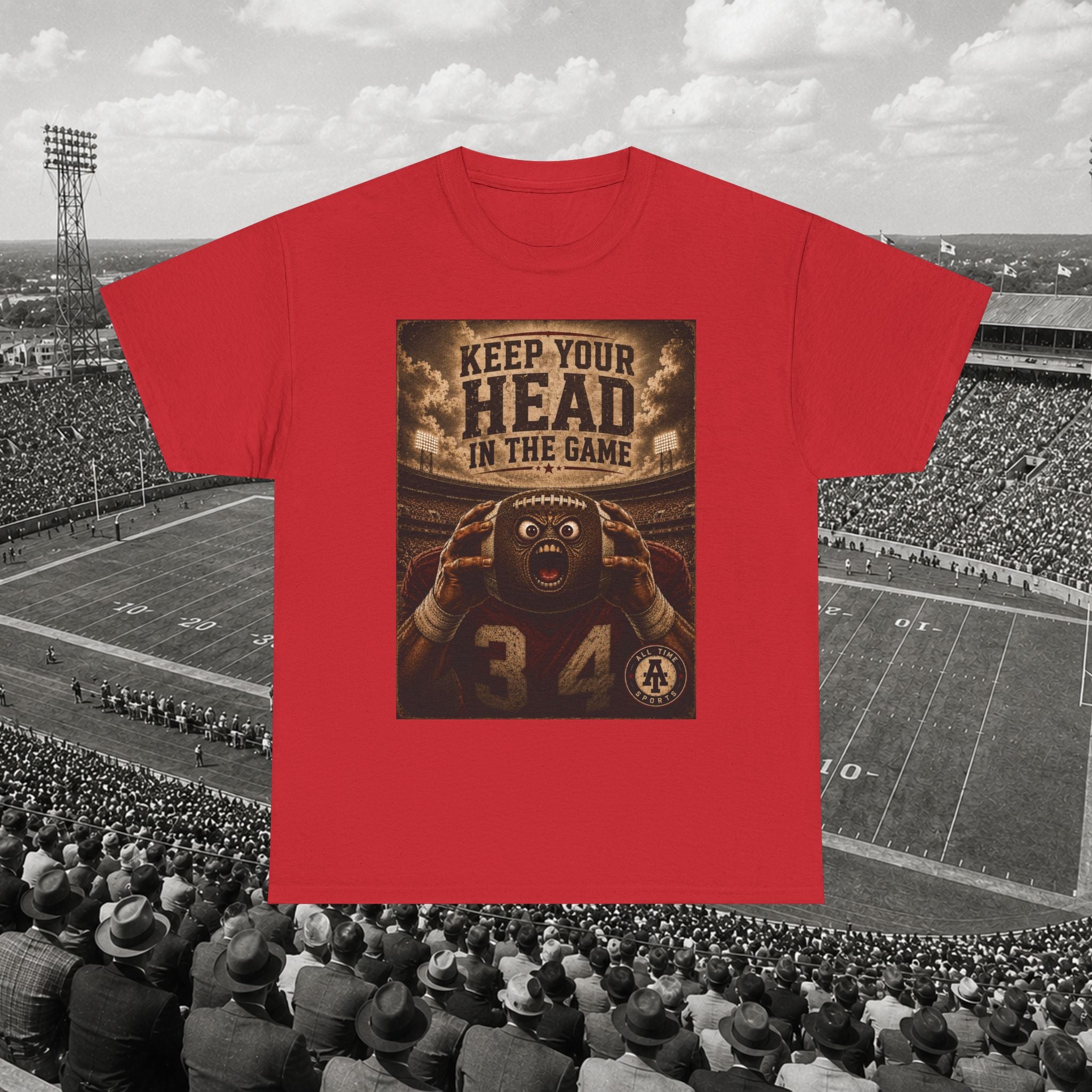 Keep Your Head in the Game Tee - Adults