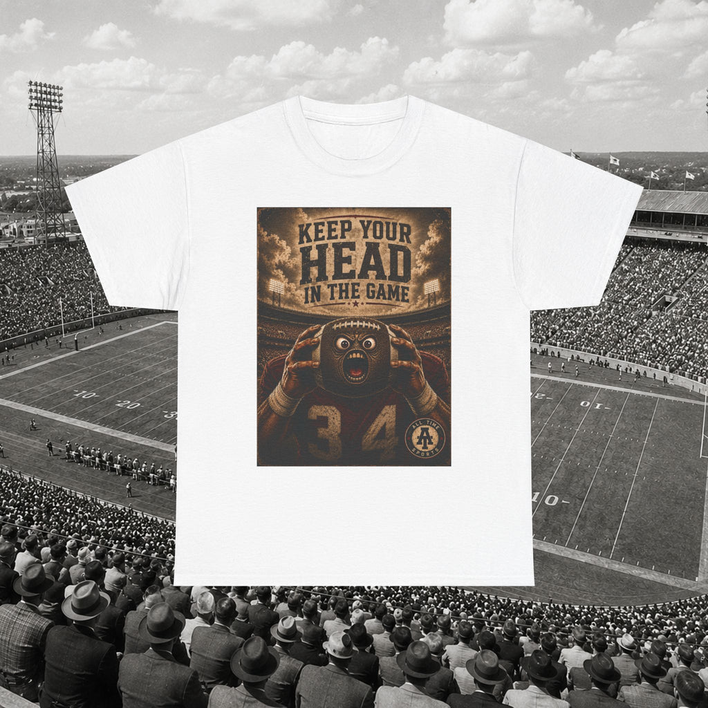 Keep Your Head in the Game Tee - Adults